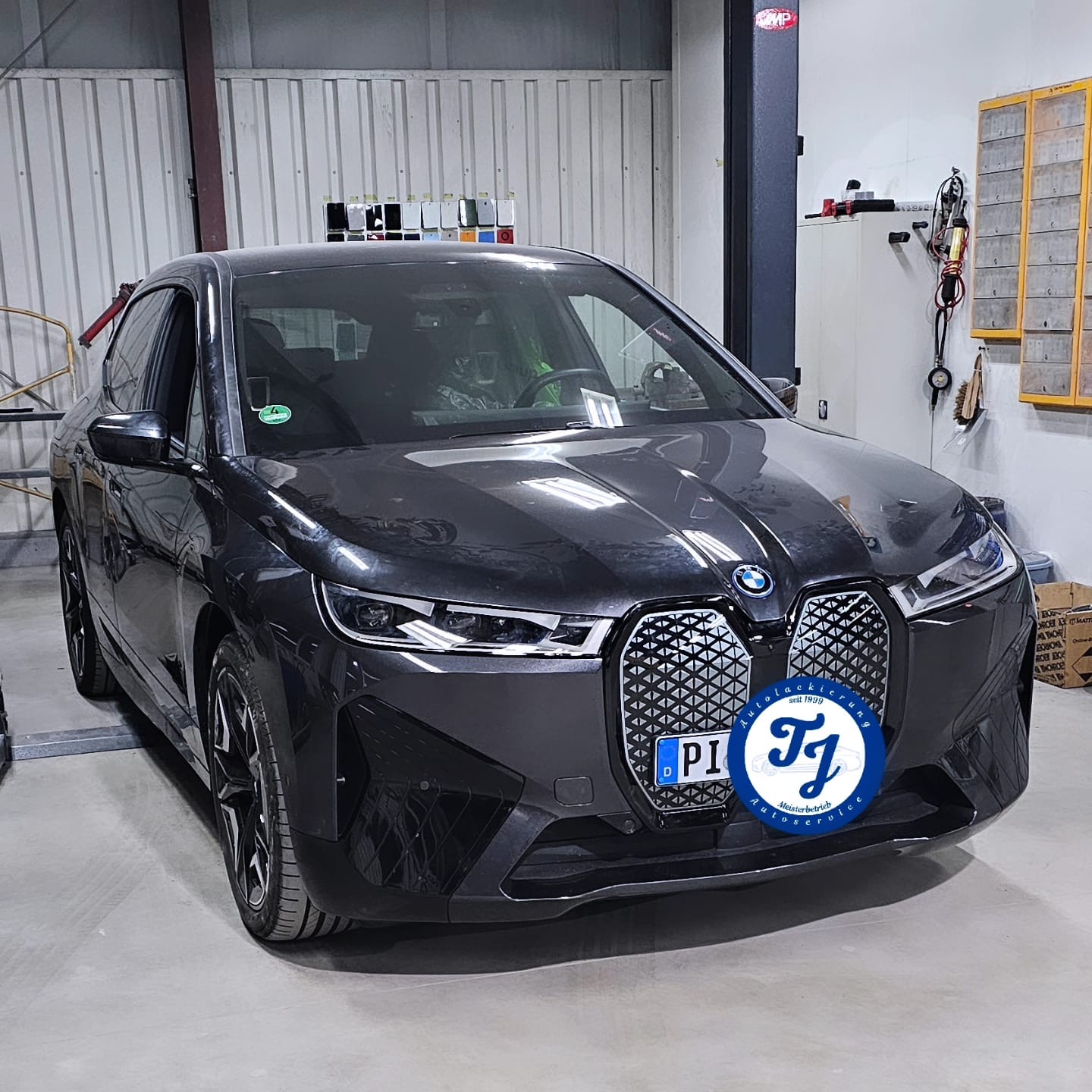BMW iX nach der Reparatur